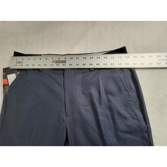 King Street Mens Navy Tailored Dress Pants 38W x 30L Ultra Series Supra-Flex New - Picture 6 of 10
